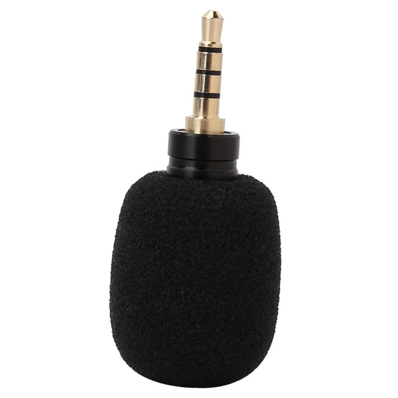 Mini microphone portable avec prise jack 3,5 mm pour téléphone portable ...
