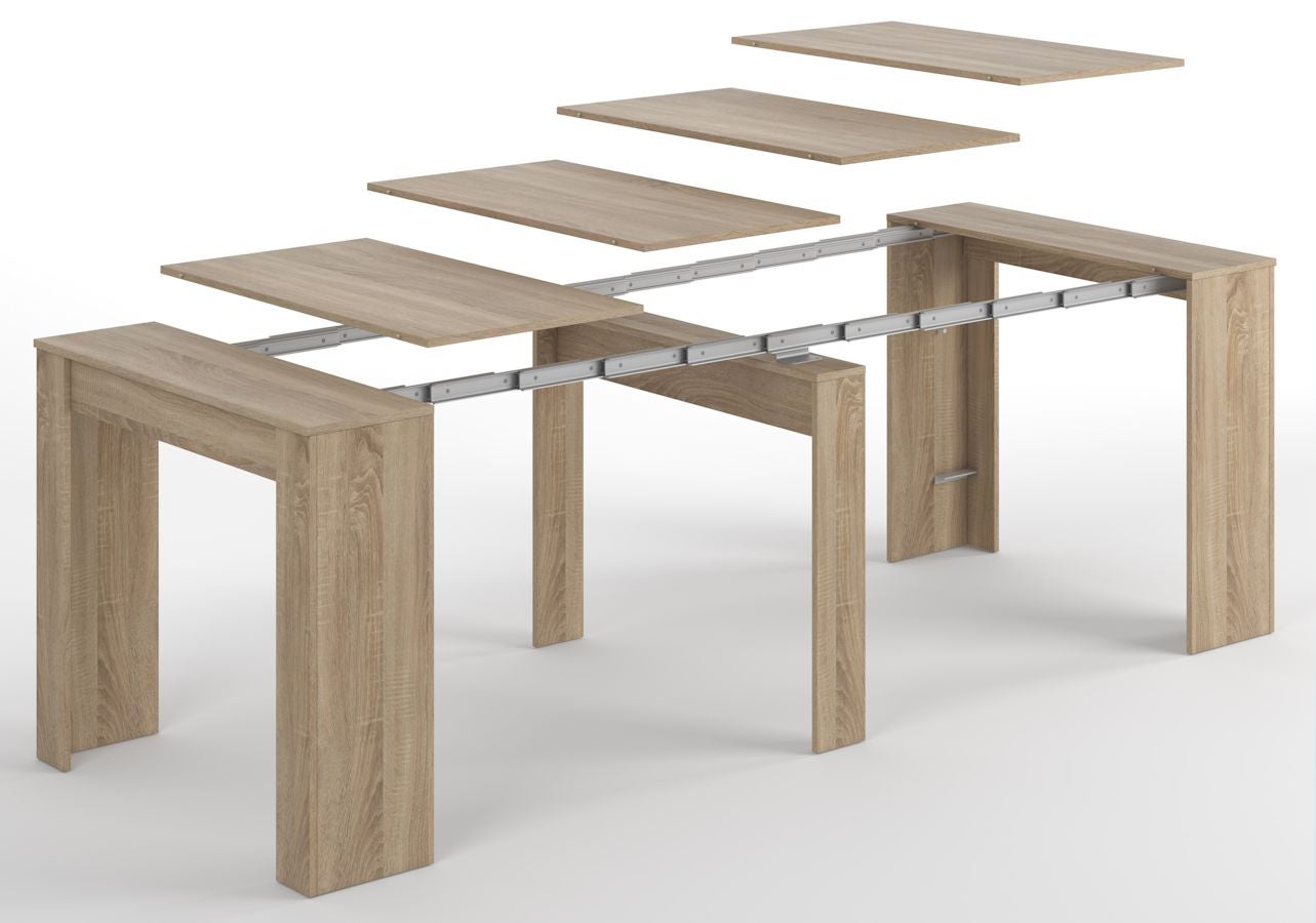 Table à manger LENA extensible L51/237cm - Bois - 2