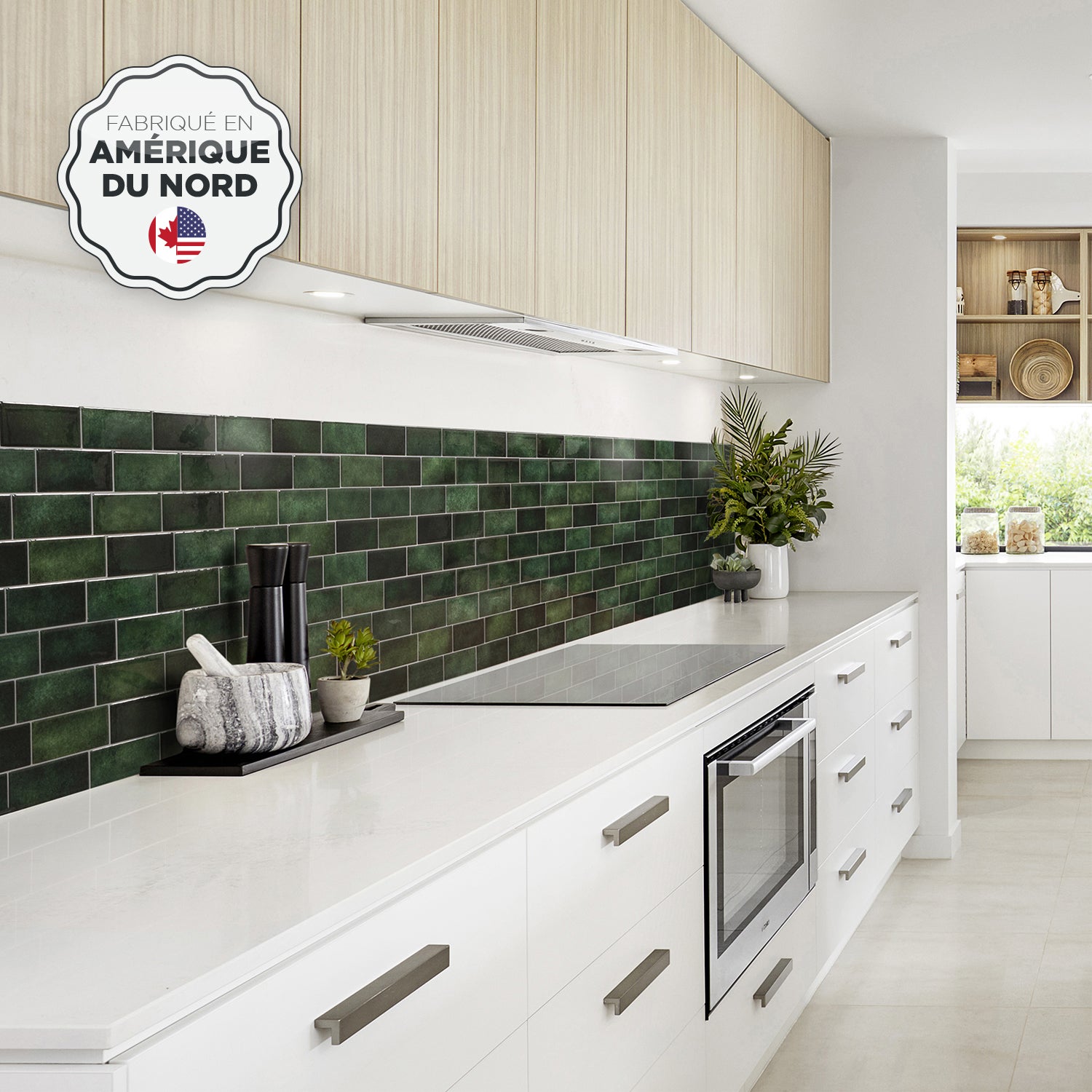 Smart Tiles Piastrelle Adesive 3D per Cucina e Bagno - Metro