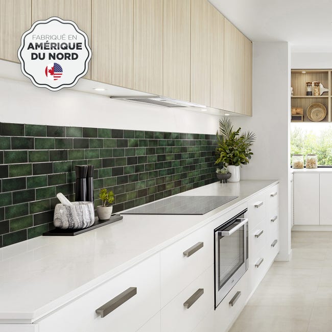 Smart Tiles Piastrelle Adesive 3D per Cucina e Bagno - Metro Smart Tiles Piastrelle Adesive 3D per Cucina e Bagno - Metro