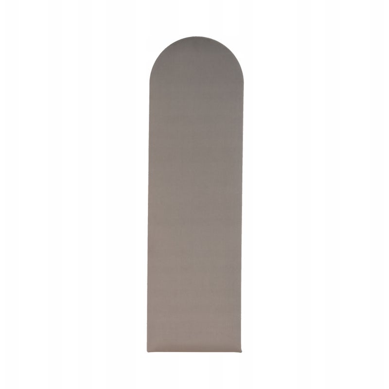 Panel Tapicerowany Płotek Komvortowy 60x20 cm Jasny Szary Smart Velvet