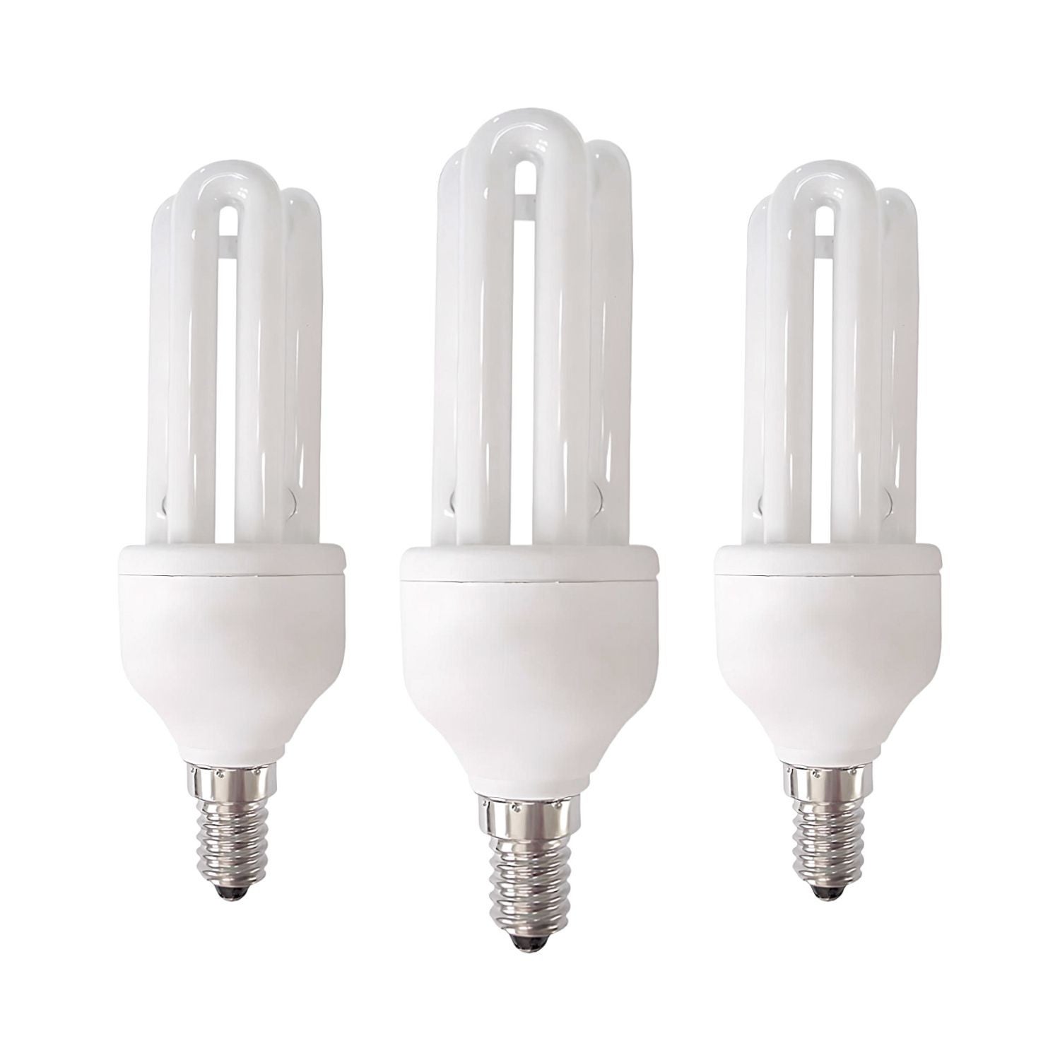 Lot De 8 Ampoules Basse Consommation E14 - Occasion Fonctionnelles - Économiques