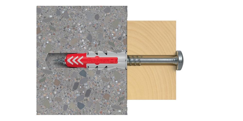 Cheville tous matériaux DUOPOWER 6x50 Fischer - 3