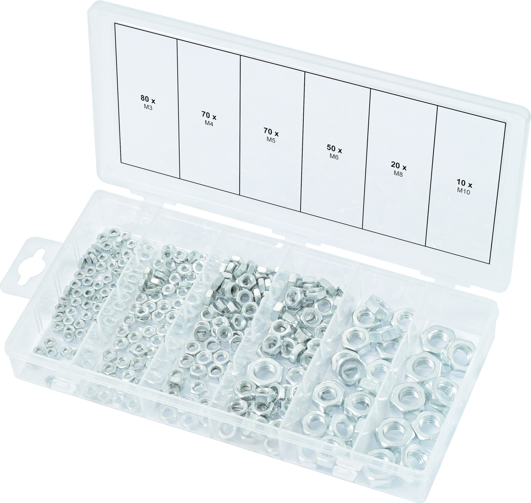 KSTOOLS - Assortiment d'écrous, 300 pcs - 970.0440 | Bricoman