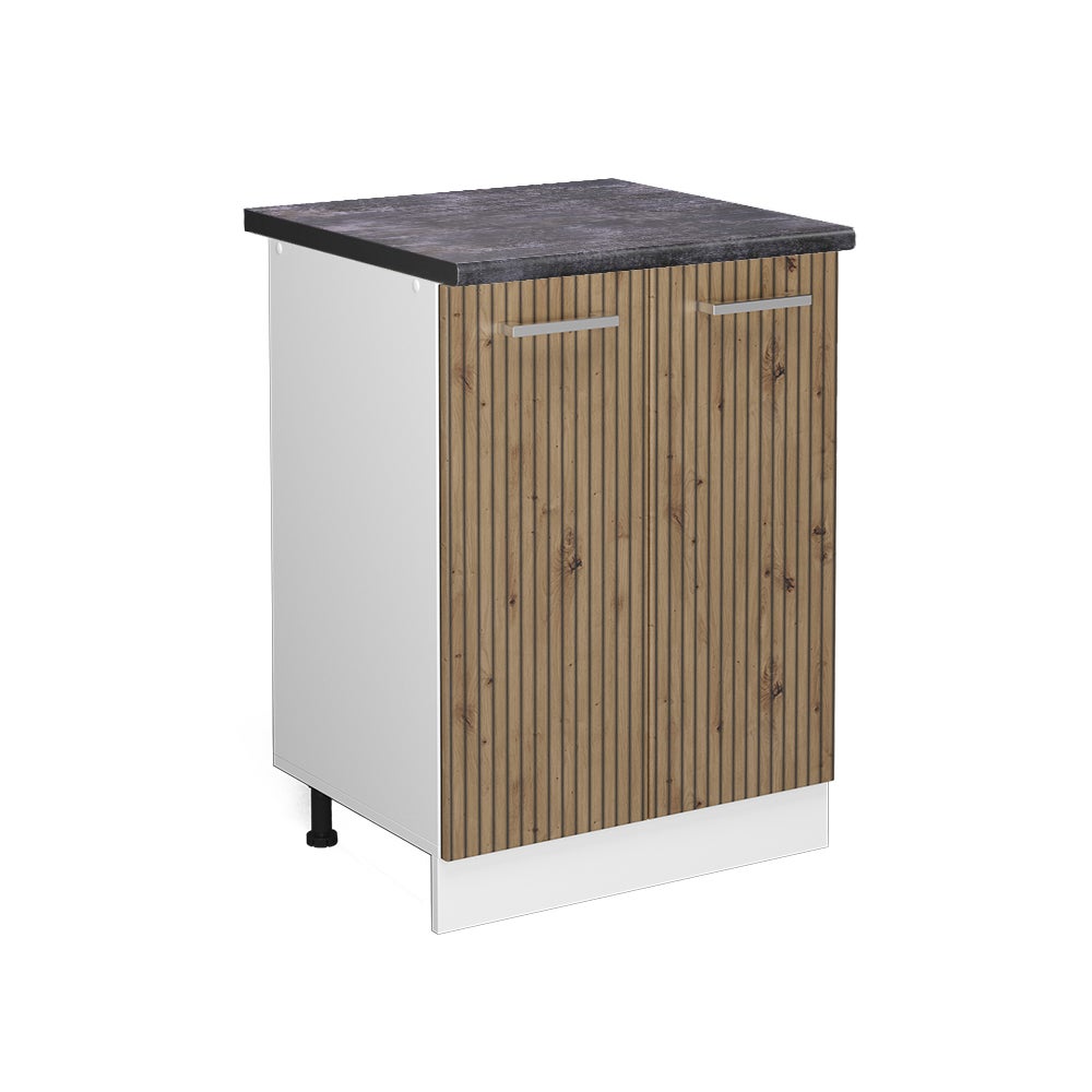 Vicco Szafki kuchenne R-Line, Dąb rzemieślniczy, 60 cm , BP Antracyt