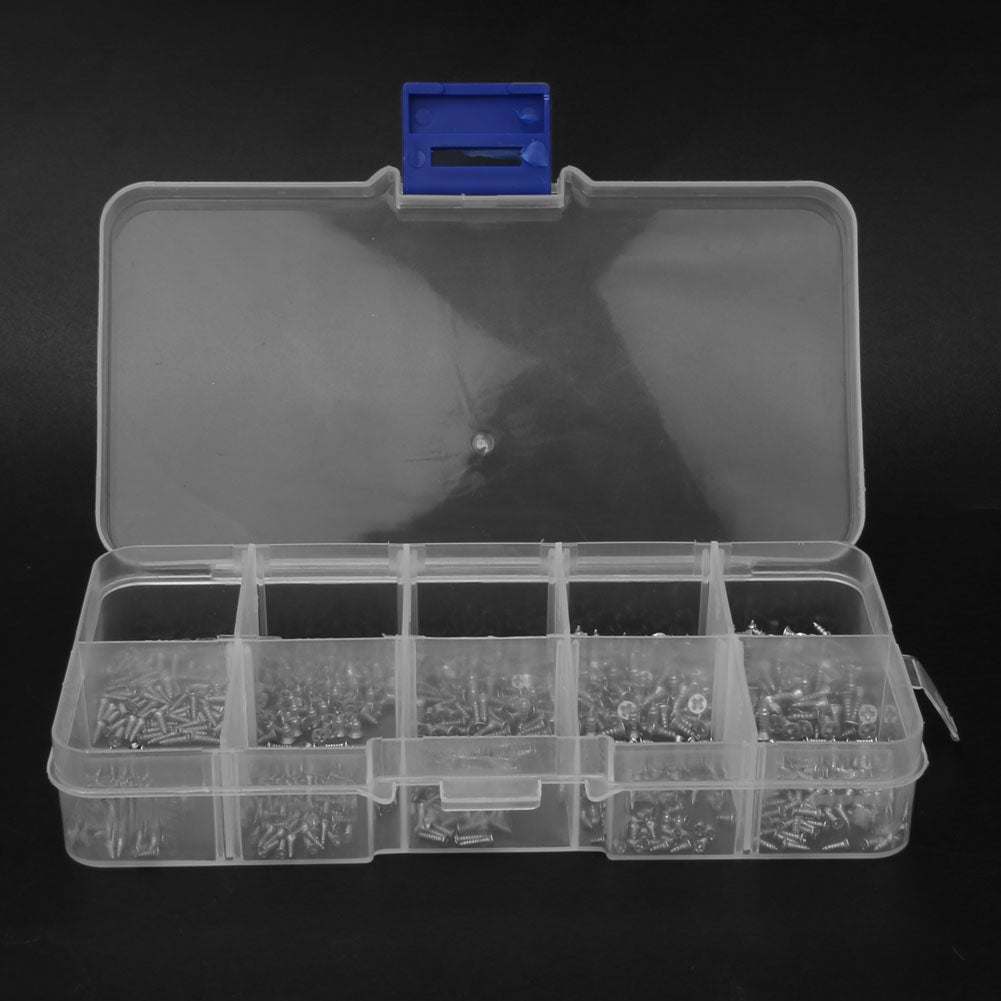 1000 pezzi in acciaio inox con testa a croce, testa in cotone, m1, m1,2, m1,4, m1,7 - 3