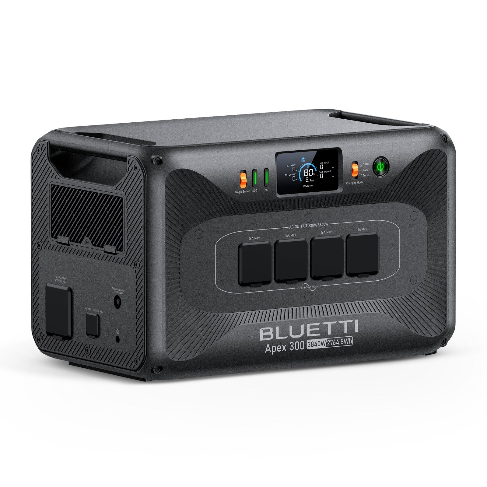 BLUETTI Apex 300 (AC380) – Stacja zasilania 4x3840W, 2,76kWh