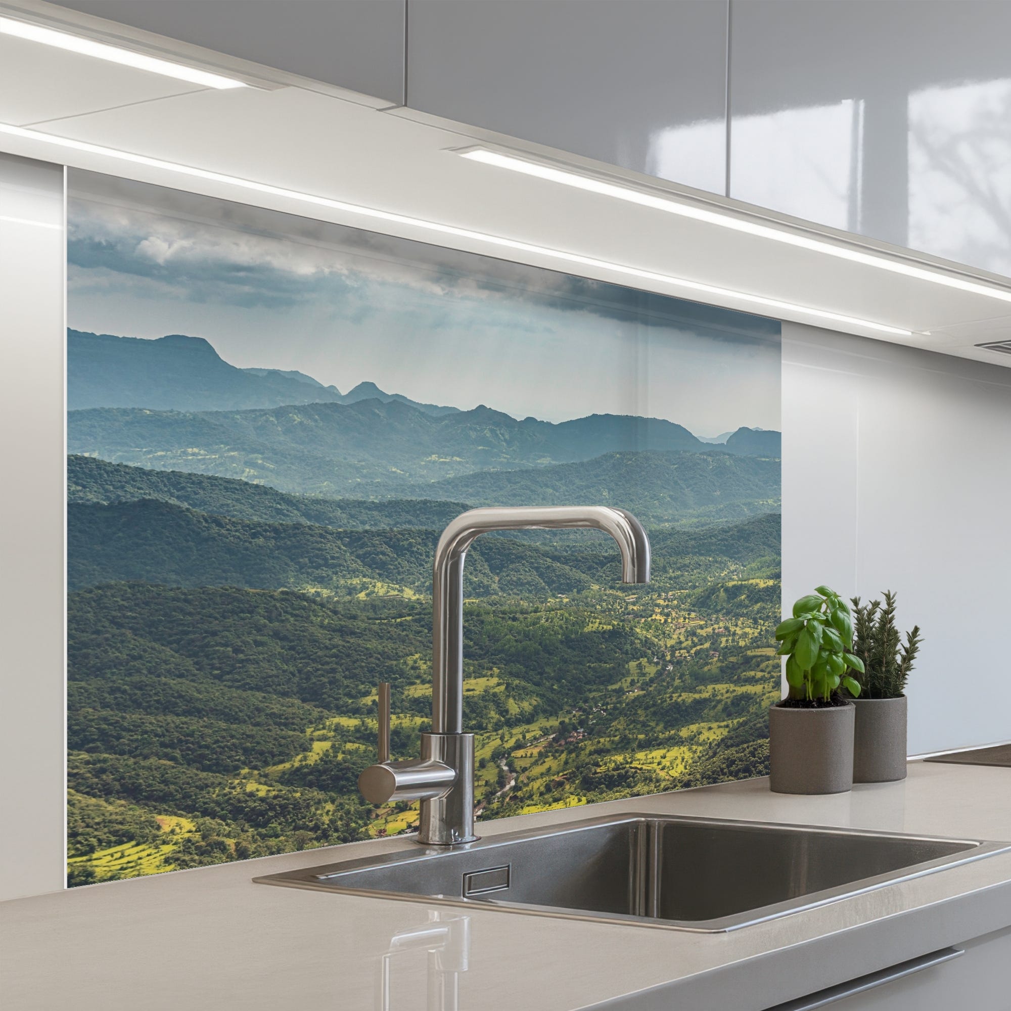 REVETEMENT MURAL DE CUISINE CR DENCE DE CUISINE Paysage Vall e REVETEMENT MURAL DE CUISINE CR DENCE DE CUISINE Paysage Vall e