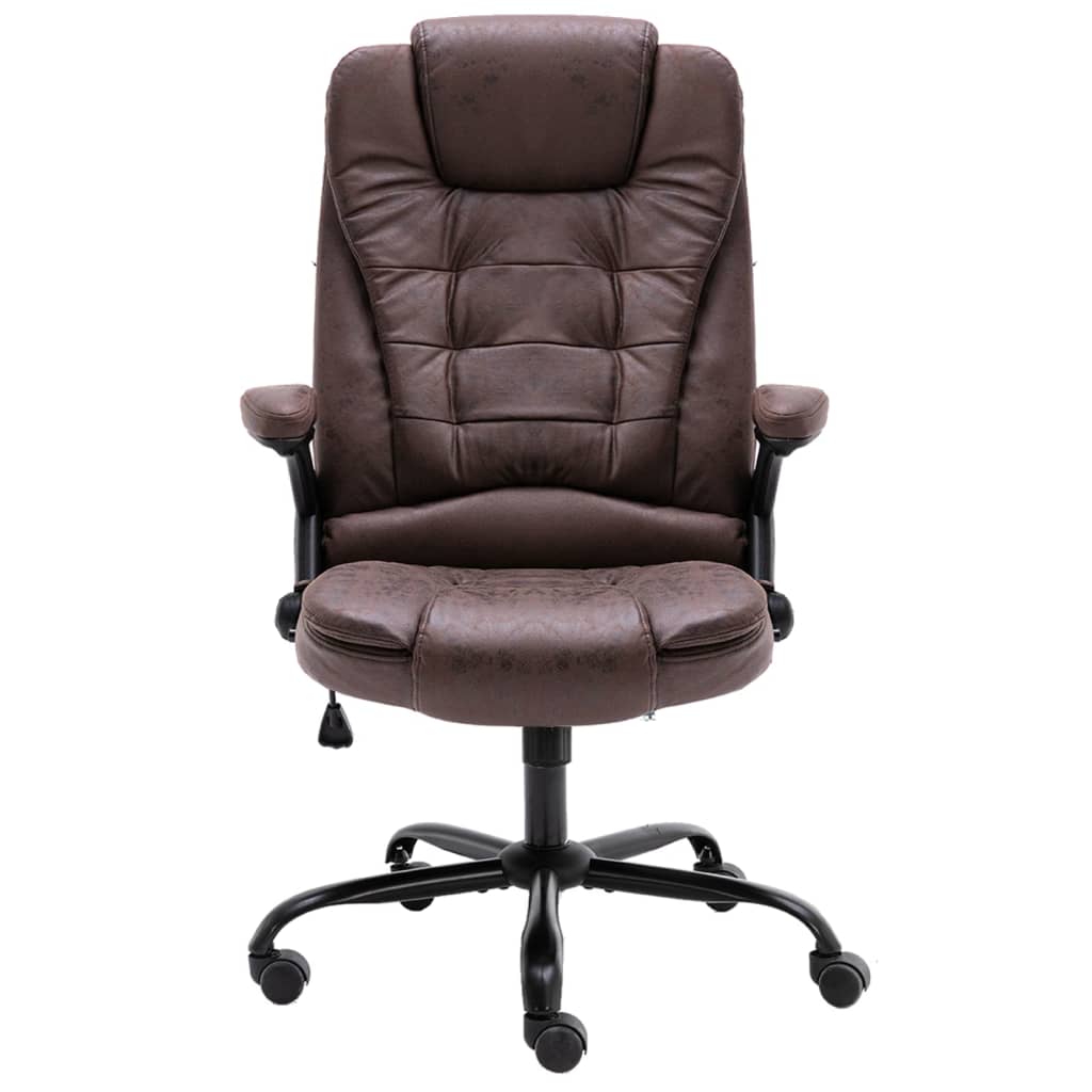 Silla De Oficina HWC-A65, Silla De Escritorio Silla Giratoria Ejecutiva Imitacion De Cuero Mvg Certificado Negro 84629431
