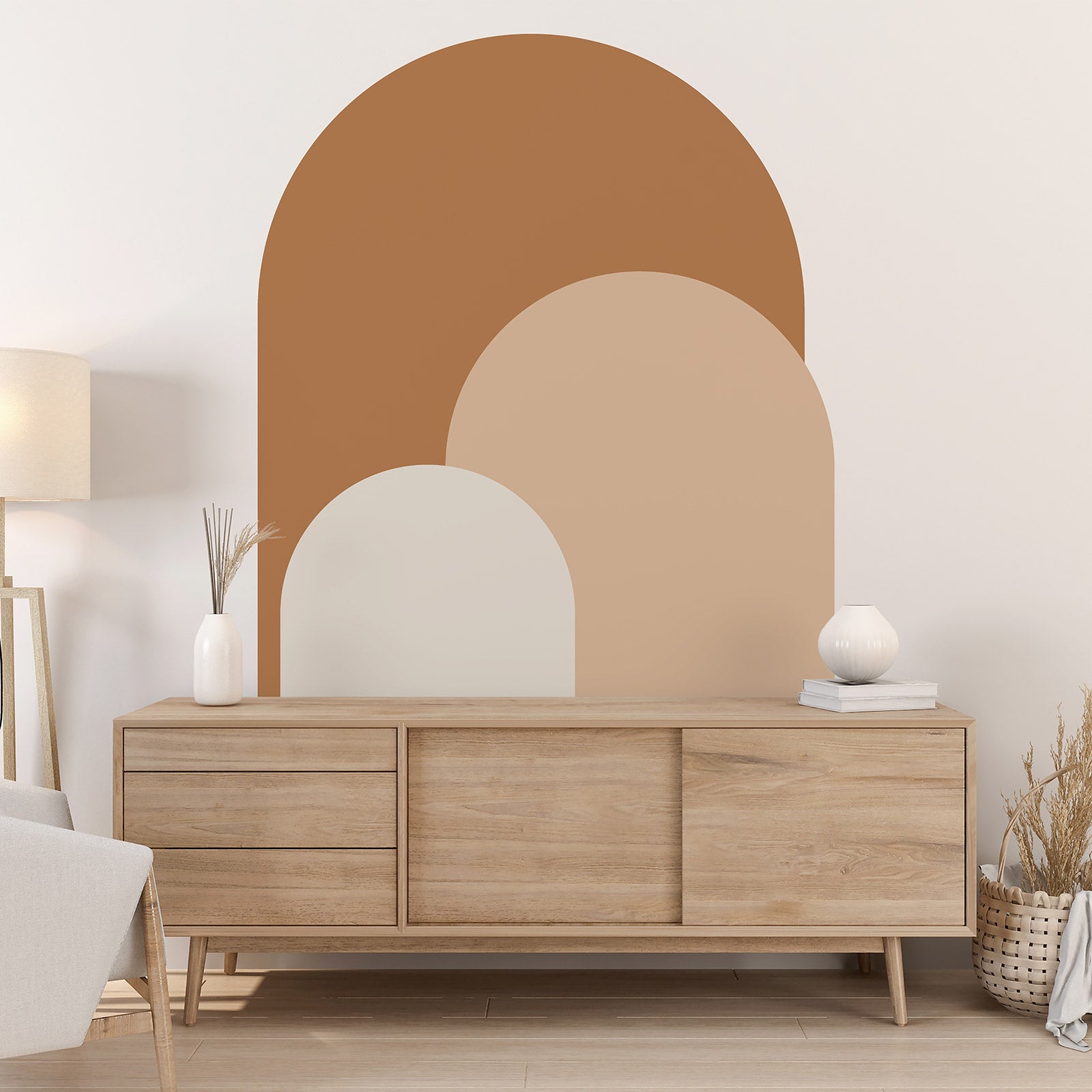 Stickers Arches - Design - Adhésif MAT - Largeur 40 x Hauteur 62 cm - 2