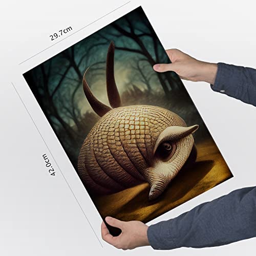 Set De 4 Posters Perros Estilo T Burton Ilustraciones Y Pósters De Animales Inspirados En El Arte Gótico Y Oscuro De Burton Diseño Y A3 Sin Marco - 3