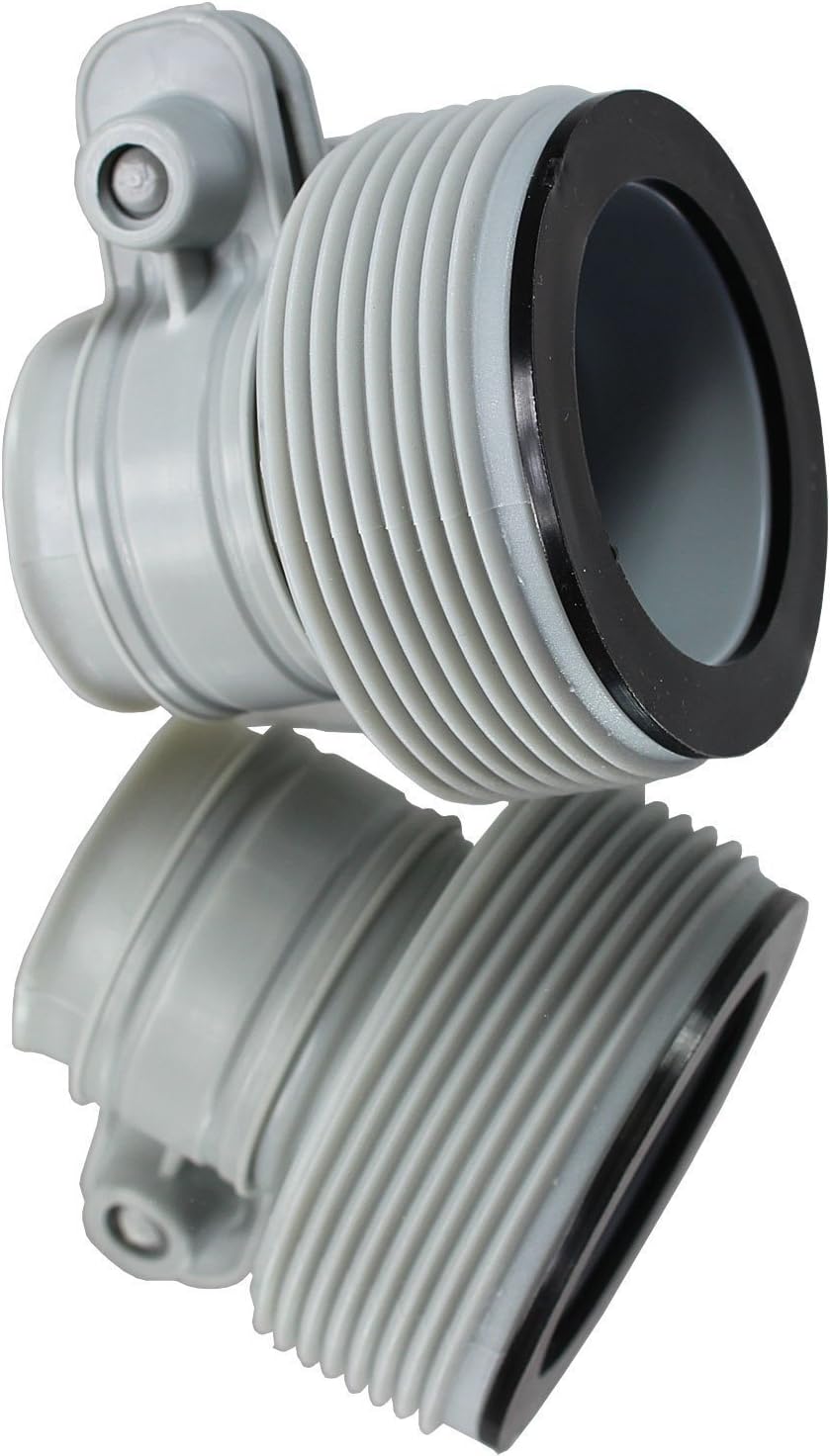Adattatore Tubo Piscina 32/38mm, Adattatore Tubo Pompa Piscina Raccordo Tubo Piscina Intex 88744132