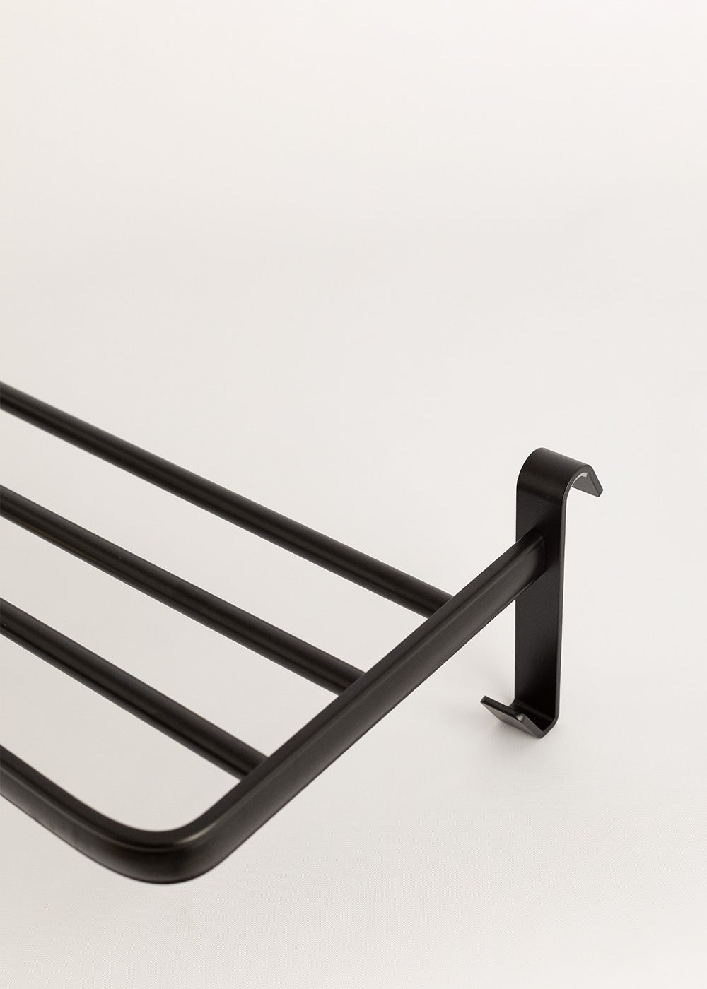 CREATE - Toalheiro elétrico aquecido com WiFi 500/1500W - Preto - Com prateleira 3 barras - WARM TOWEL PRO - 5