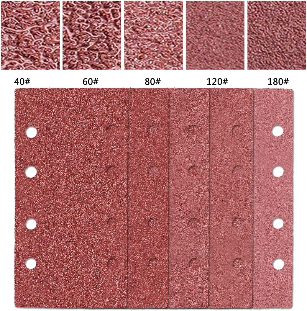 Lot De 20 Feuilles De Papier Abrasif, Embouts De Polissage, Rouleau De Papier Abrasif, Éponger