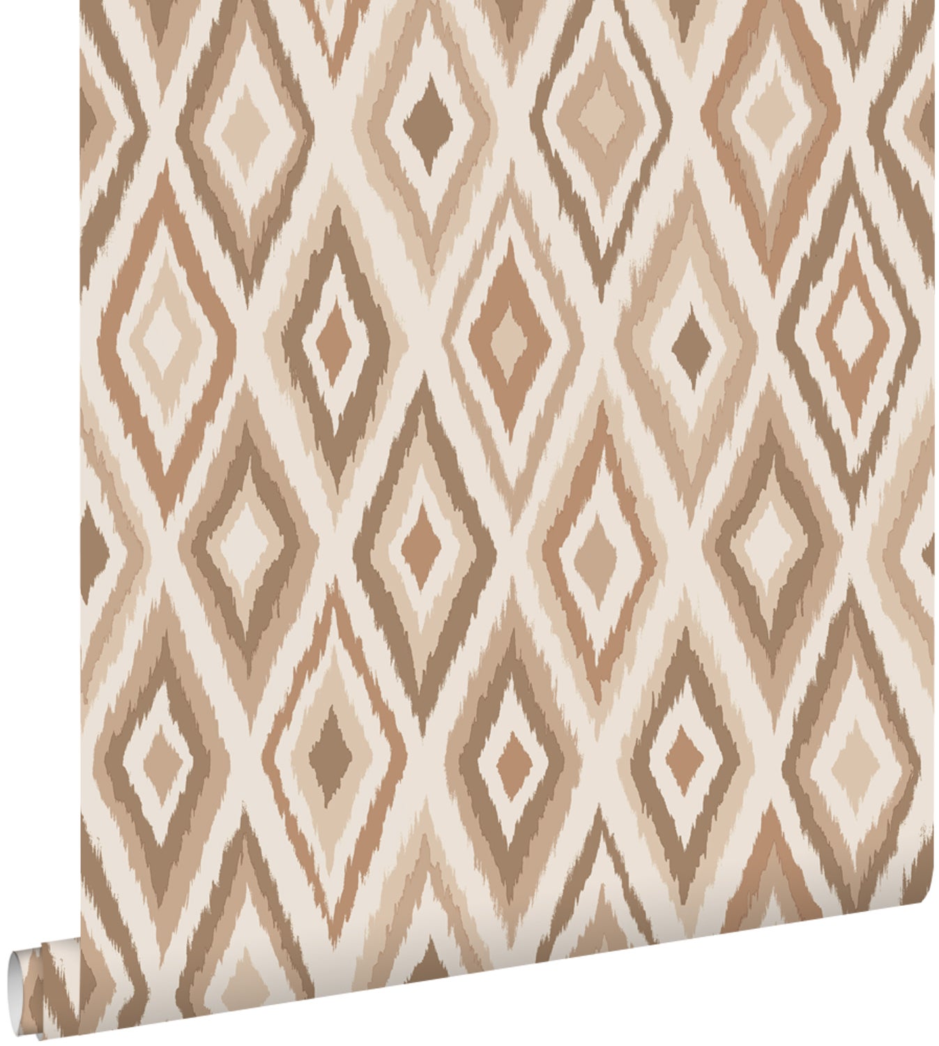 Tapeta diamenty taupe - 50 x 900 cm - ESTAHOME