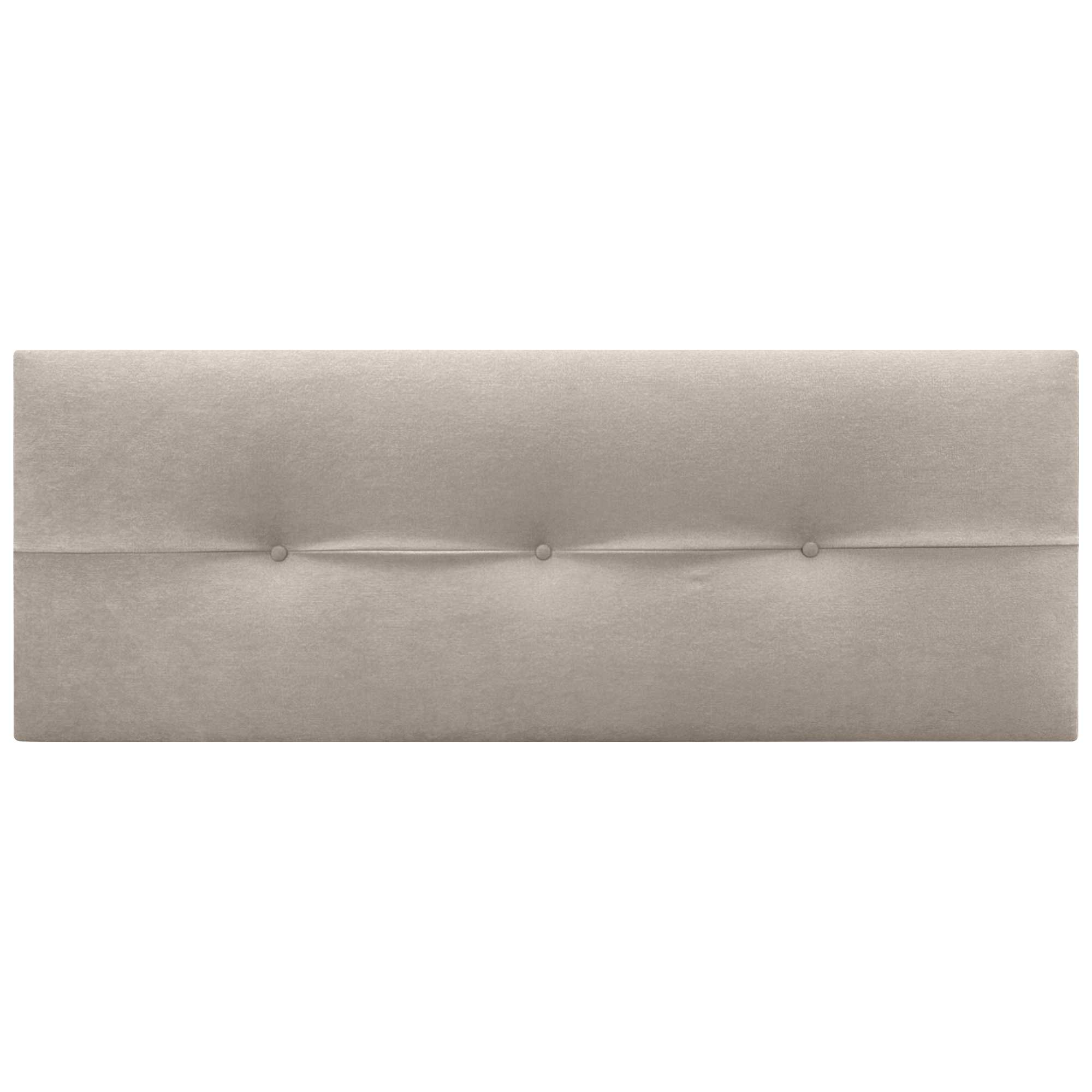 DHOME Testiera in tessuto AQUALINE Pro testiere, testiera imbottita, Letto di Lusso (Beige, 160 cm) - 3