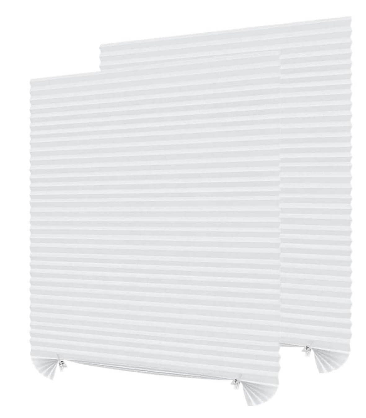 Tende adesive per finestre, temporanee, senza trapano, per camera da letto, cucina, bagno, filtrano la luce, protezione della privacy, facili da tagliare e installare, con 2 clip, bianco, 60 x 150 cm Tende adesive per finestre, temporanee, senza trapano, per camera da letto, cucina, bagno, filtrano la luce, protezione della privacy, facili da tagliare e installare, con 2 clip, bianco, 60 x 150 cm