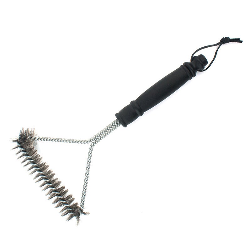 Szczotka do czyszczenia grilla - Włosie ze stali nierdzewnej do szybkiego i skutecznego czyszczenia wszystkich typów grilli (30 cm)