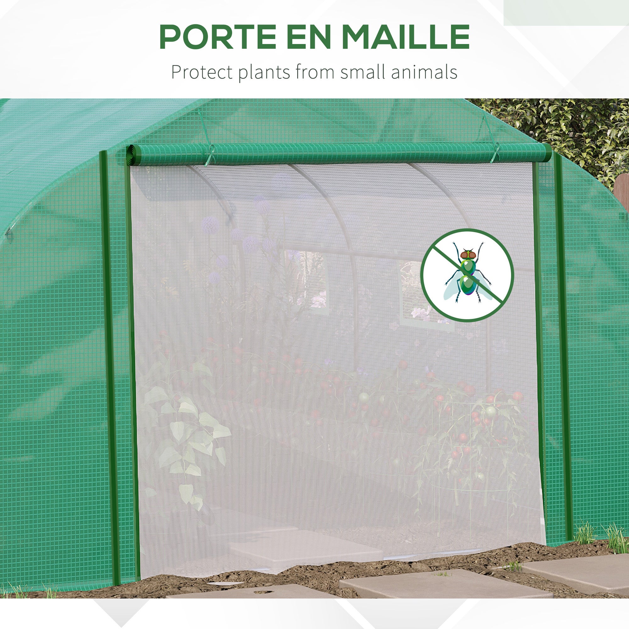 Serre de jardin Plastique Outsunny - 8