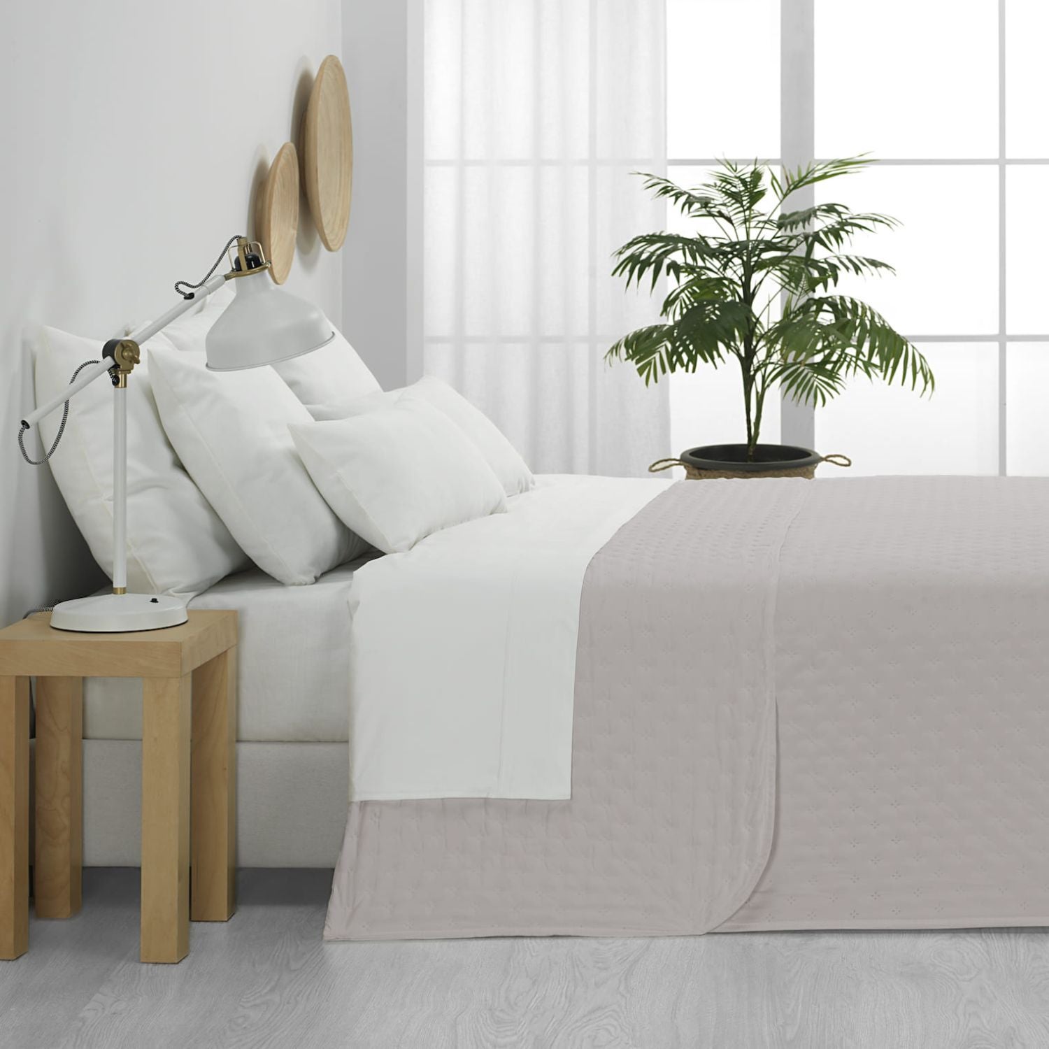 Colcha Bouti Reversible Arena 150cm (250x260cm) Fabricado en España Donegal Collections - 2