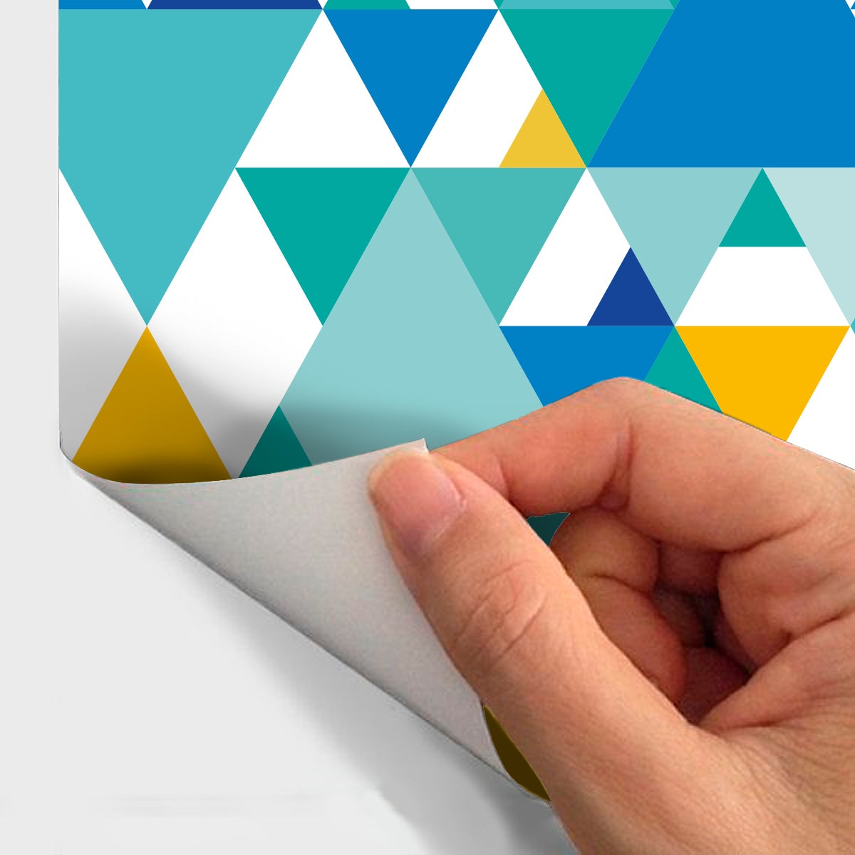 Adesivo carta da parati scandinava Ystad - Sticker adesivo - adesivi murali - 40x40cm - 5