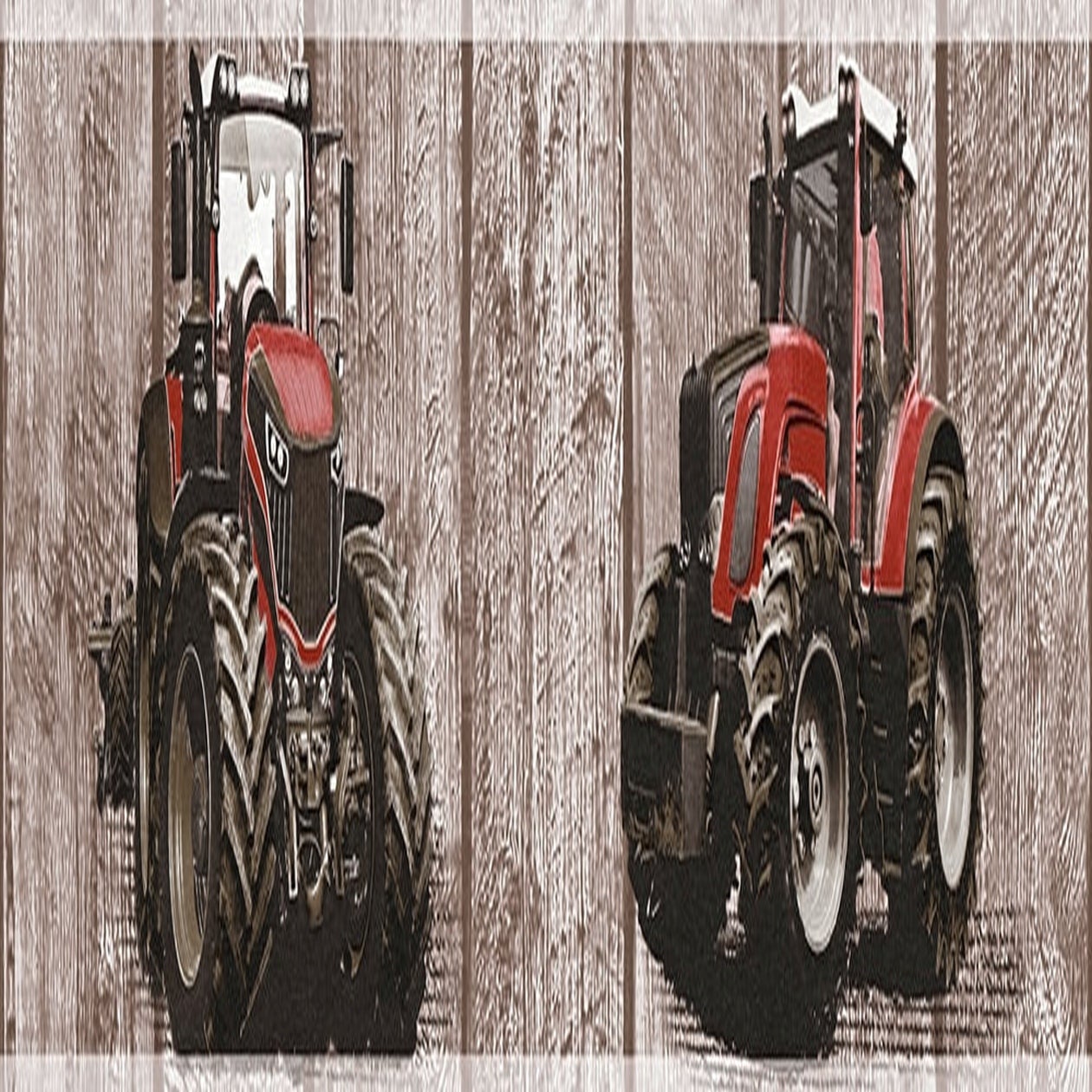 Tapeta wygląd drewna czerwonymIbrązowym - 53 cm x 10.05 m - A.S. CRÉATION