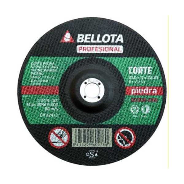 Pacote com 10 Discos Profissionais para Corte de Pedra 50302-230, marca ...