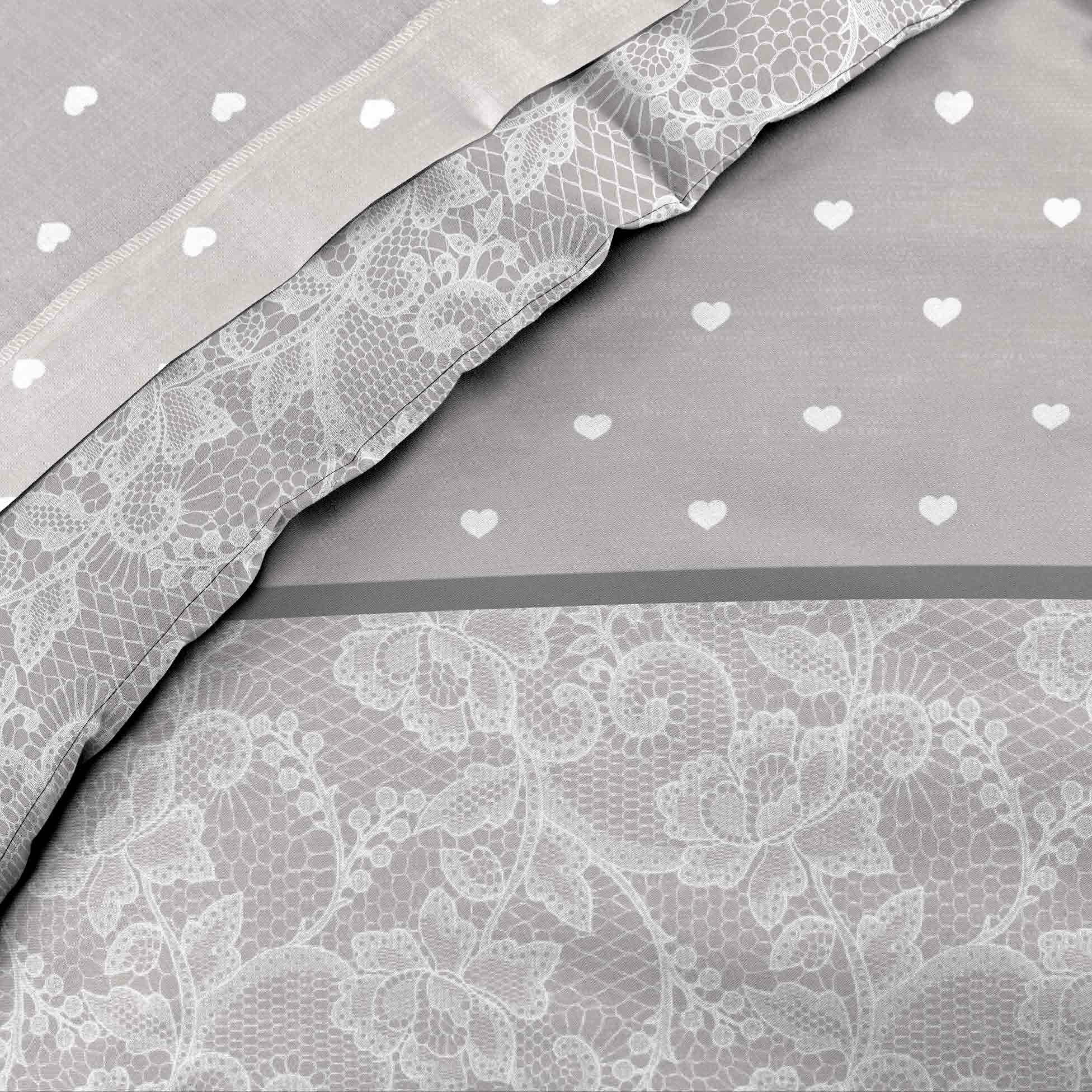 Parure de draps 4 pièces réversible – 100 % coton – Imprimé 57fils/cm² Lova - 3