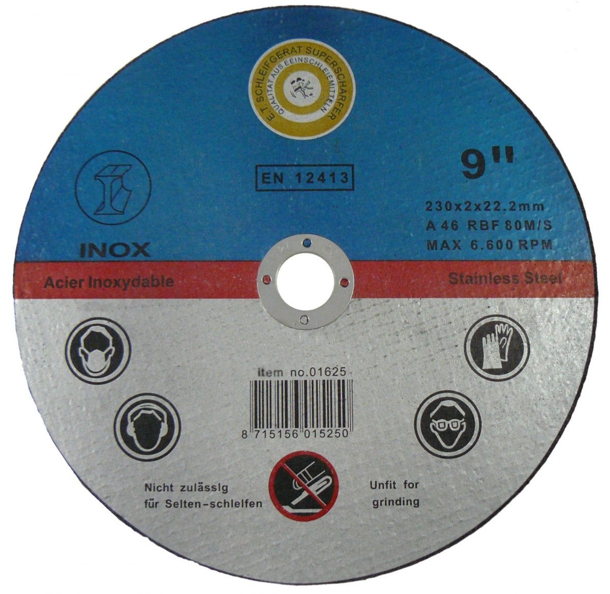 Lot De 6 Disques De Disc Golf MVP - Plastique Premium, Grip Renforcé, Turn 0