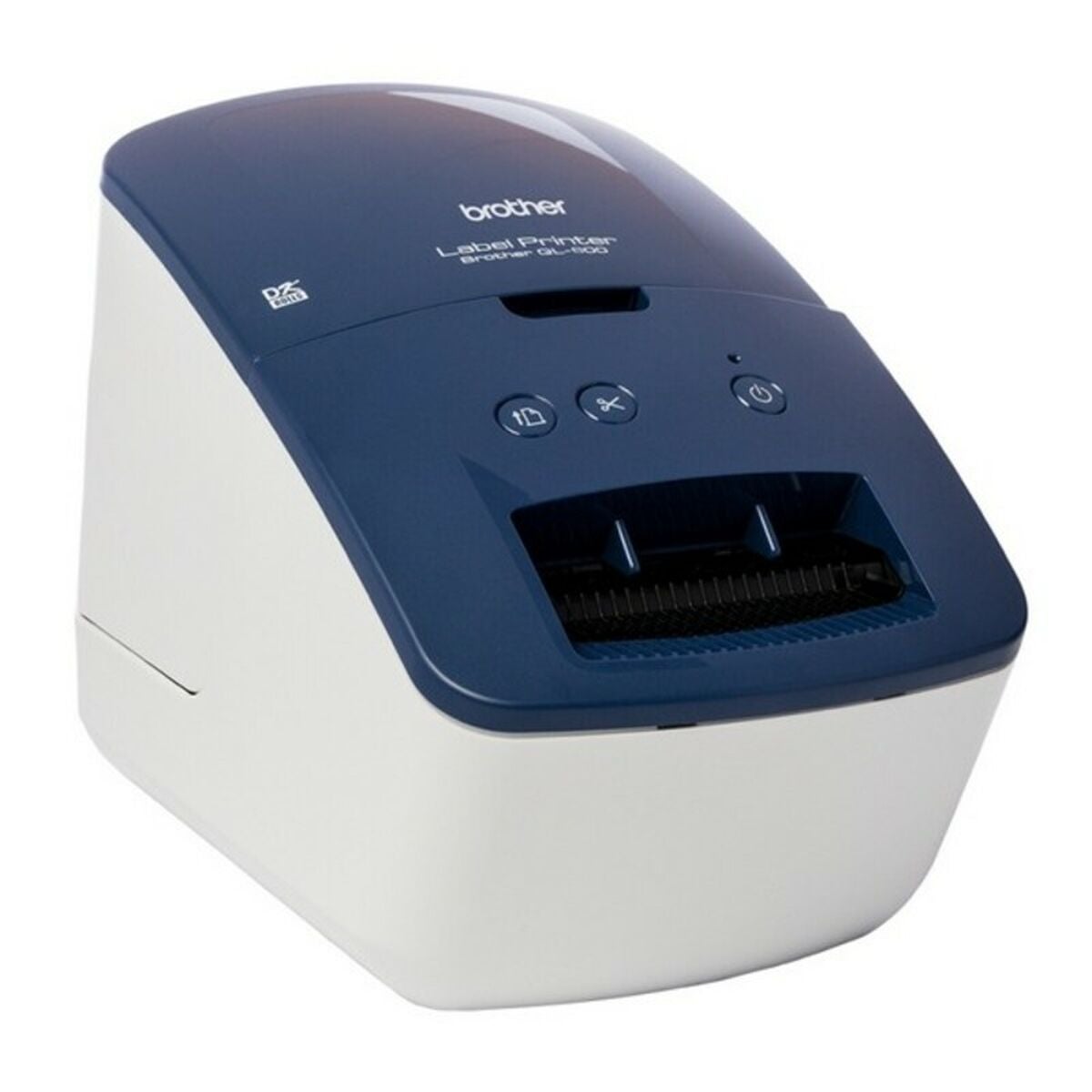 BROTHER QL-600 Imprimante detiquettes professionnelle bleue