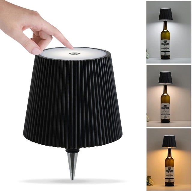 Piccolo Adesivo Luminoso per Bottiglia di Vetro da 12 Pezzi a LED per Bar