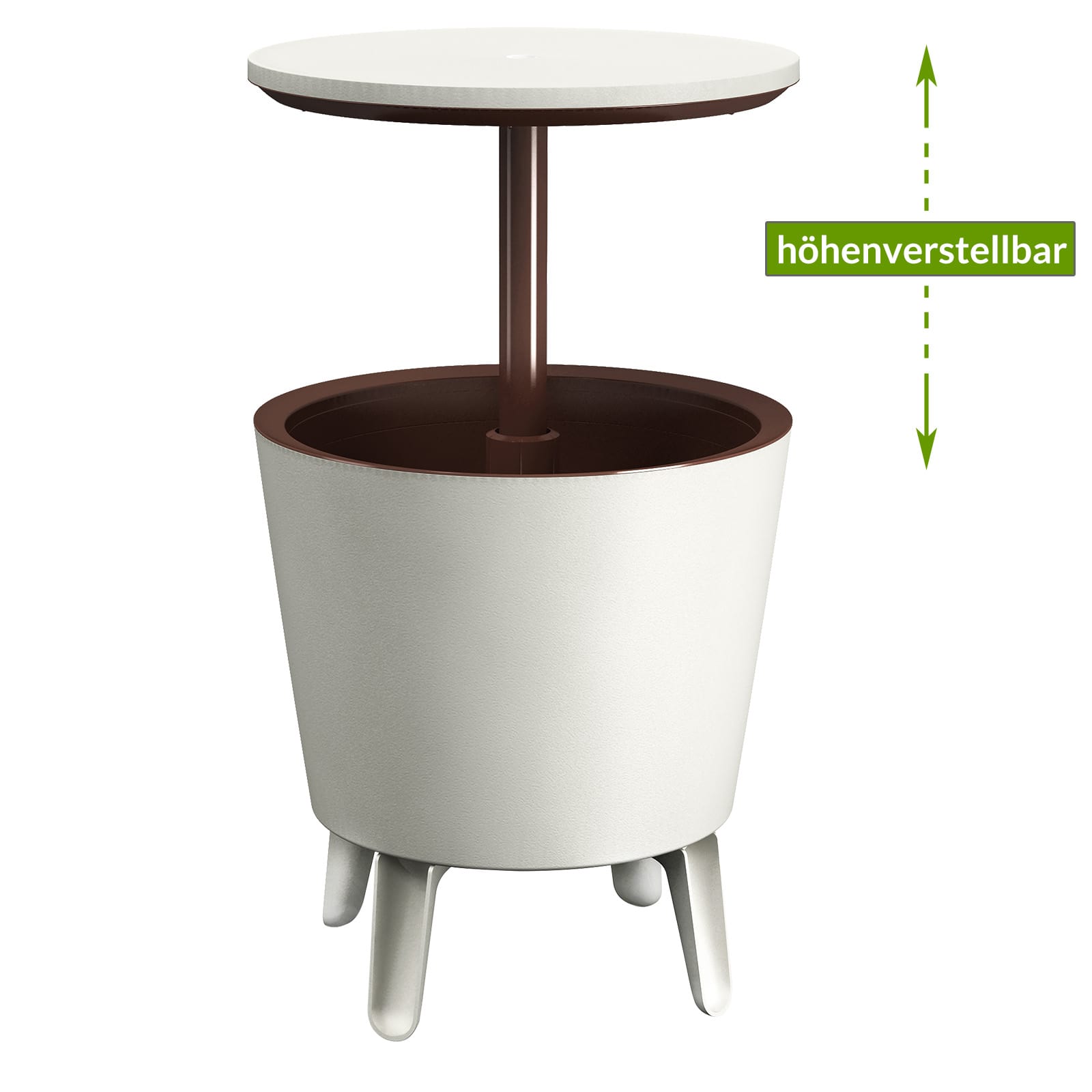 Table de jardin bar 