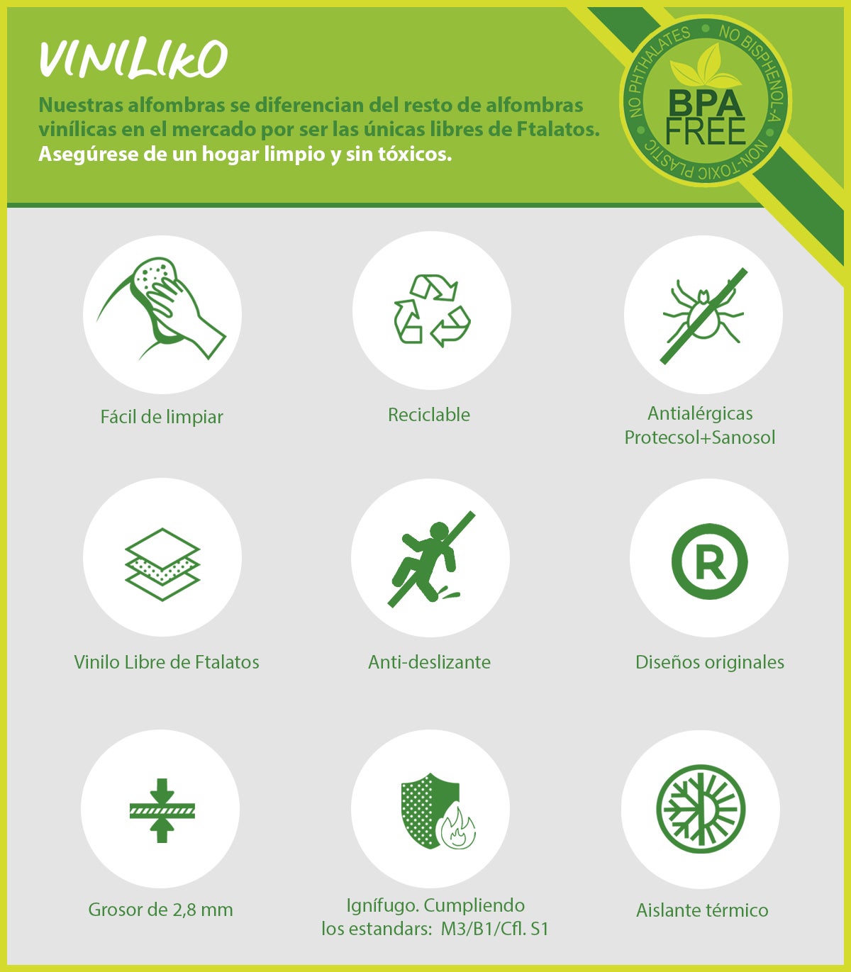 Tapis antidérapant en vinyle Samara terracota 80x300 cm - PVC imprimé, lavable, ignifuge, pour le salon ou la cuisine, style hydraulique - 6