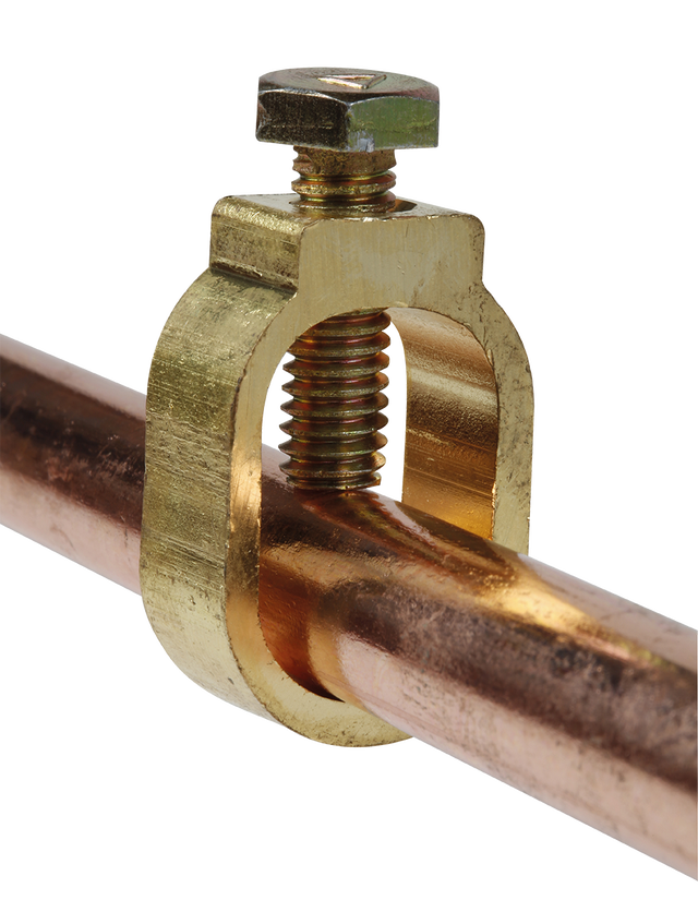 Piquet terre cuivré - 1m - Rond Ø13,7mm 25um