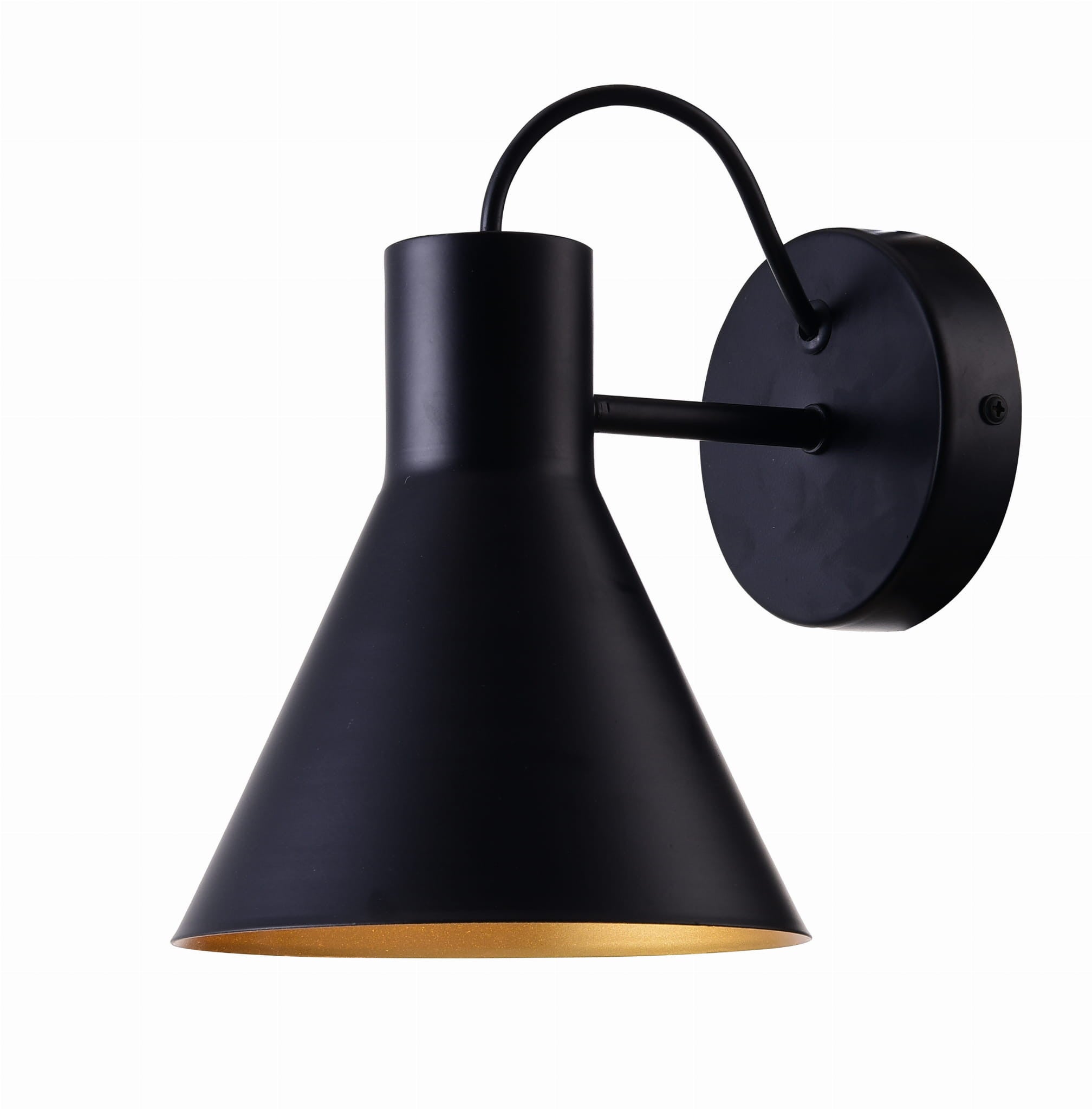 Kinkiet ścienny More czarny 1xE14x40W wym: 19 x 20 x 15 cm metal IP20 Candellux