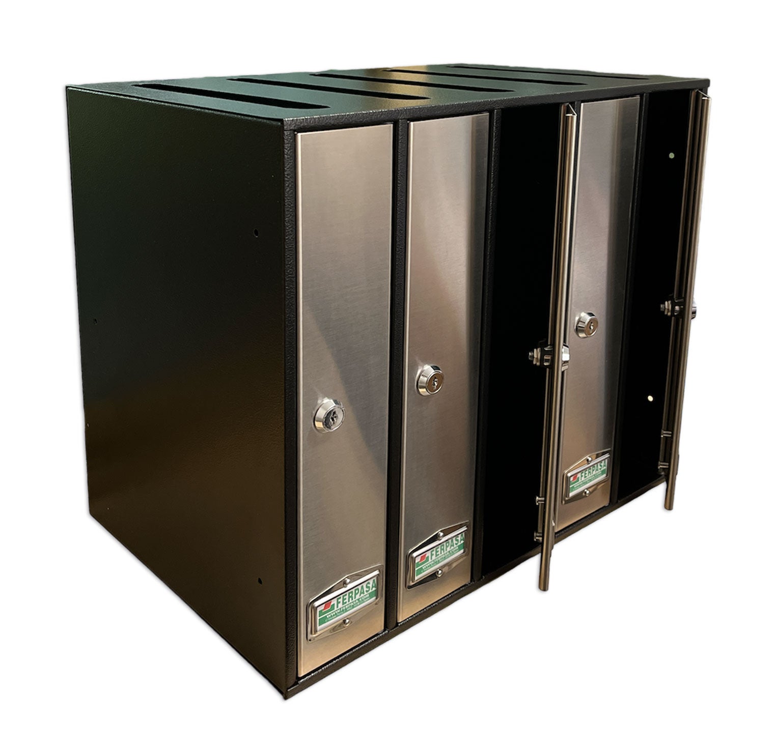 Buzon TOP Acero Puerta Inox Modulo Leroy Merlin