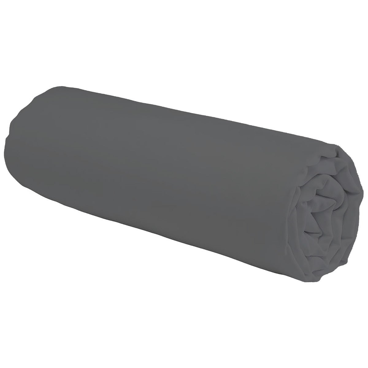 Coupon De Percale Thermocollant Gris Foncé - 10 X 40 Cm, Pour Entoilage, Neuf