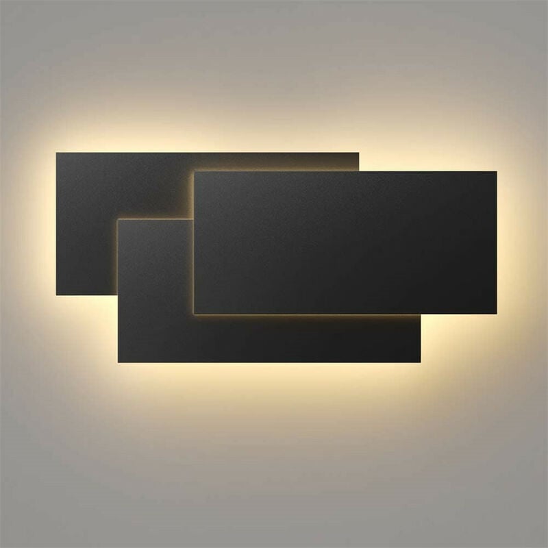 Applique Murale Moderne À Led Lampes De Luminaire 12W-18W 2700K-6500K
