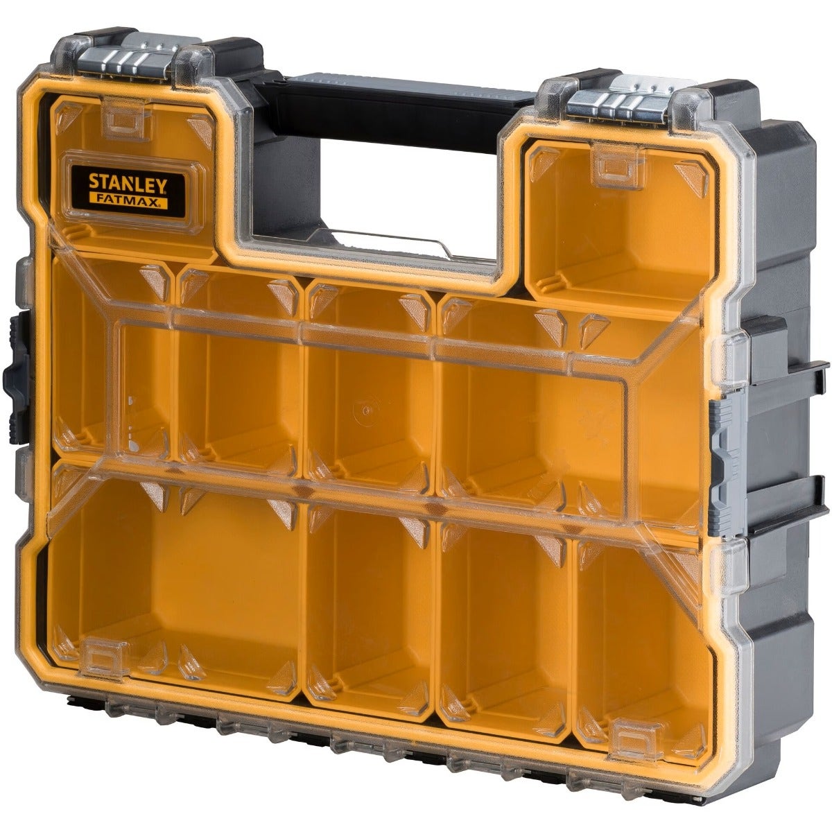 Stanley 1-97-518 boite à outils Boîte pour petites pièces Plastique Noir, Transparent, Jaune - 5