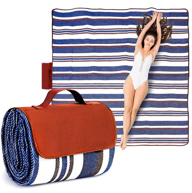 Couverture Pique Nique pour Mer et Parc Fine, Grande et Pliable Tapis