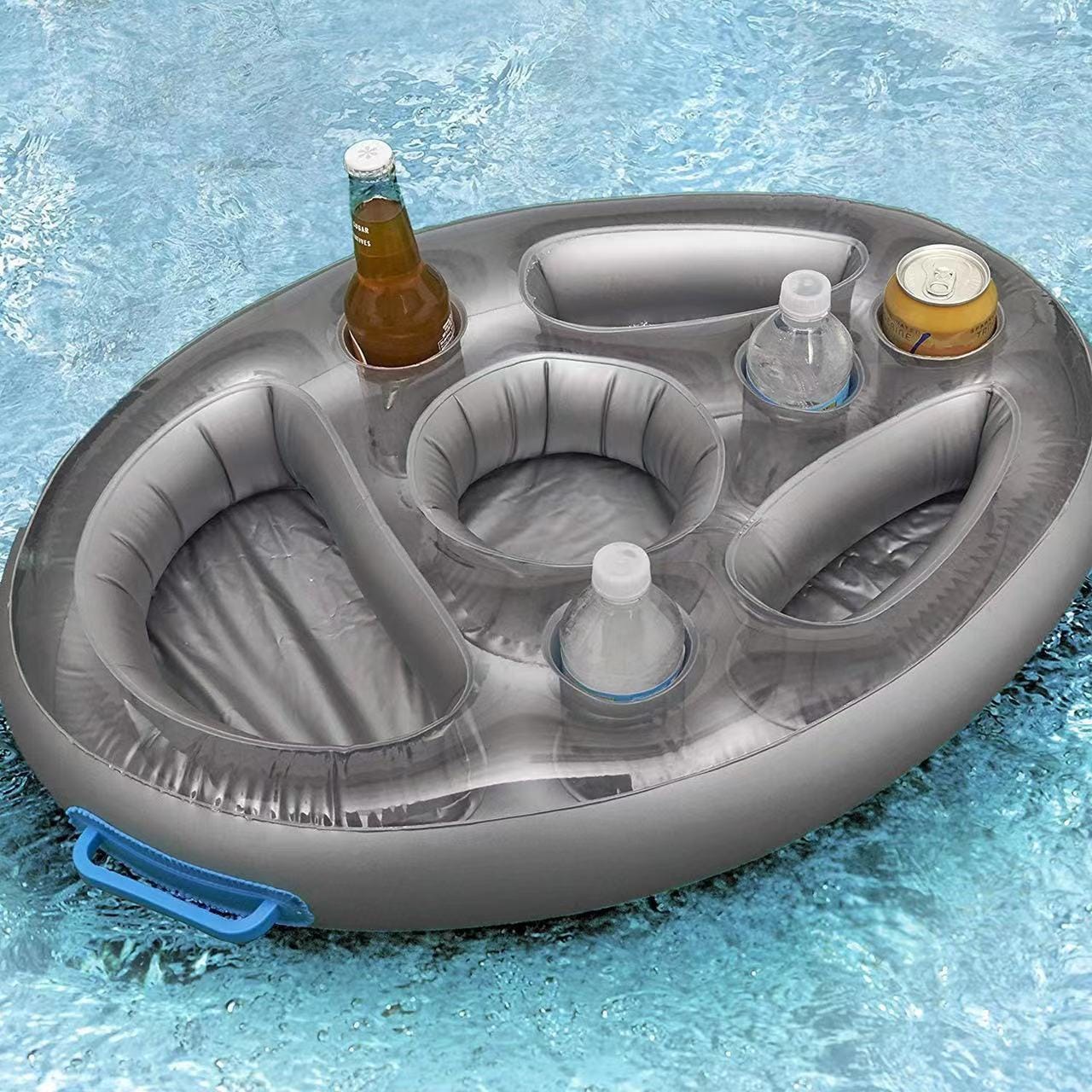 BARAKYEG Porte-gobelet Gonflable Flottant,Gonflable Porte-Boissons 2 en 1 Plateau Flottant,Porte-Bouteille Gonflable Flottant Fête D'été, pour Piscine de Grande Capacité BARAKYEG Porte-gobelet Gonflable Flottant,Gonflable Porte-Boissons 2 en 1 Plateau Flottant,Porte-Bouteille Gonflable Flottant Fête D'été, pour Piscine de Grande Capacité