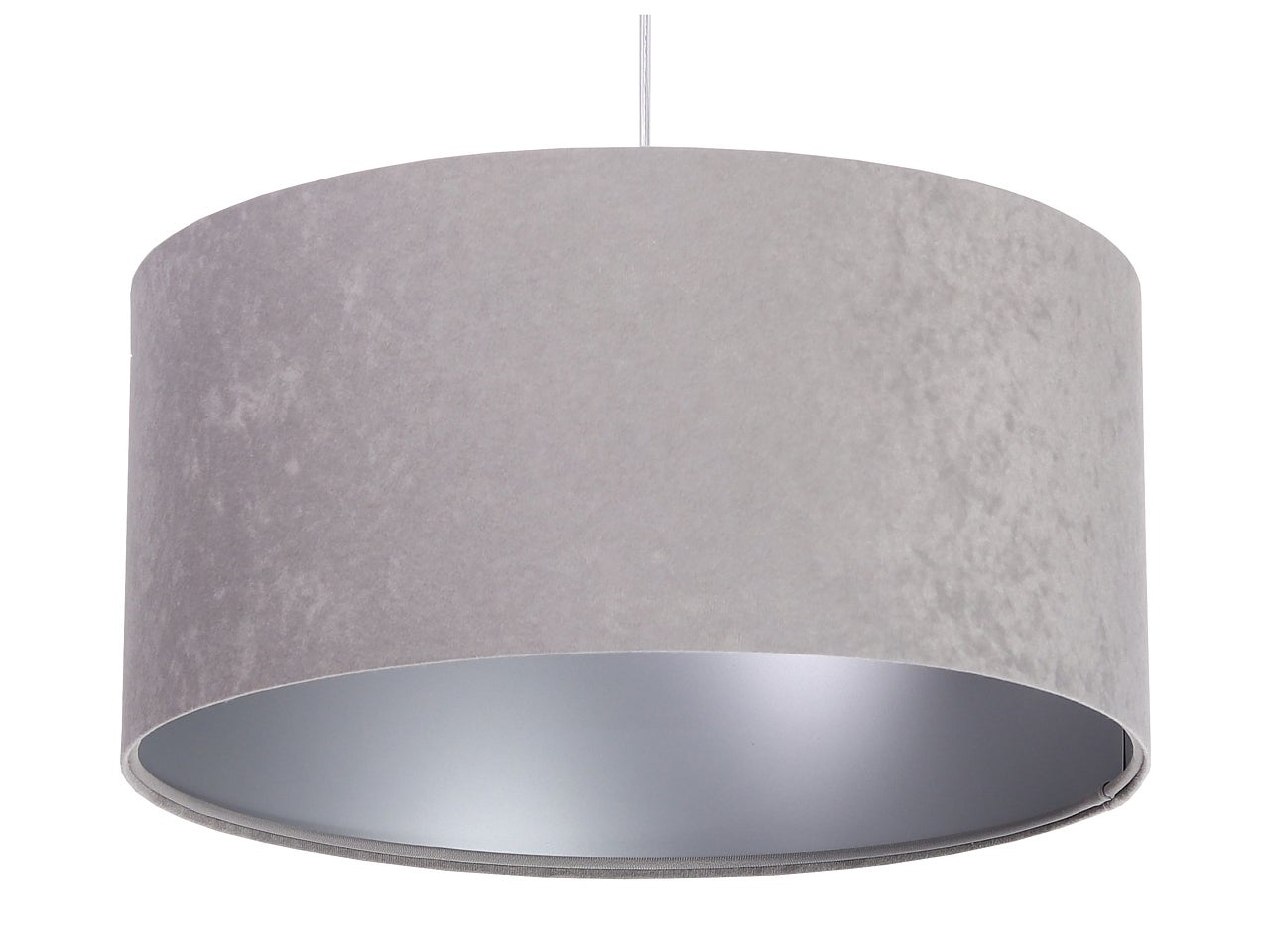 Lampa wisząca HOME 30 szara/srebrna