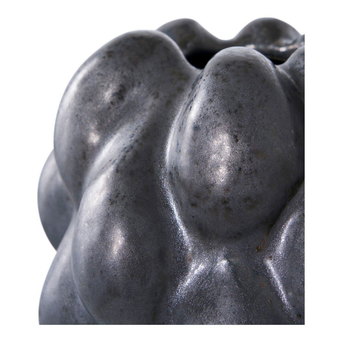 Vaso Decorativo Roma, Gres, Nero, Seven Design - 3