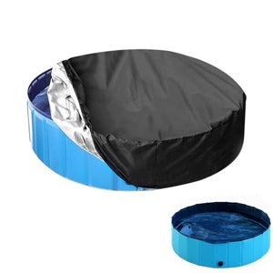 Copertura Rotonda Per Base Ombrellone 90 Cm: Grigia, Impermeabile E Resistente Per Esterni - 2