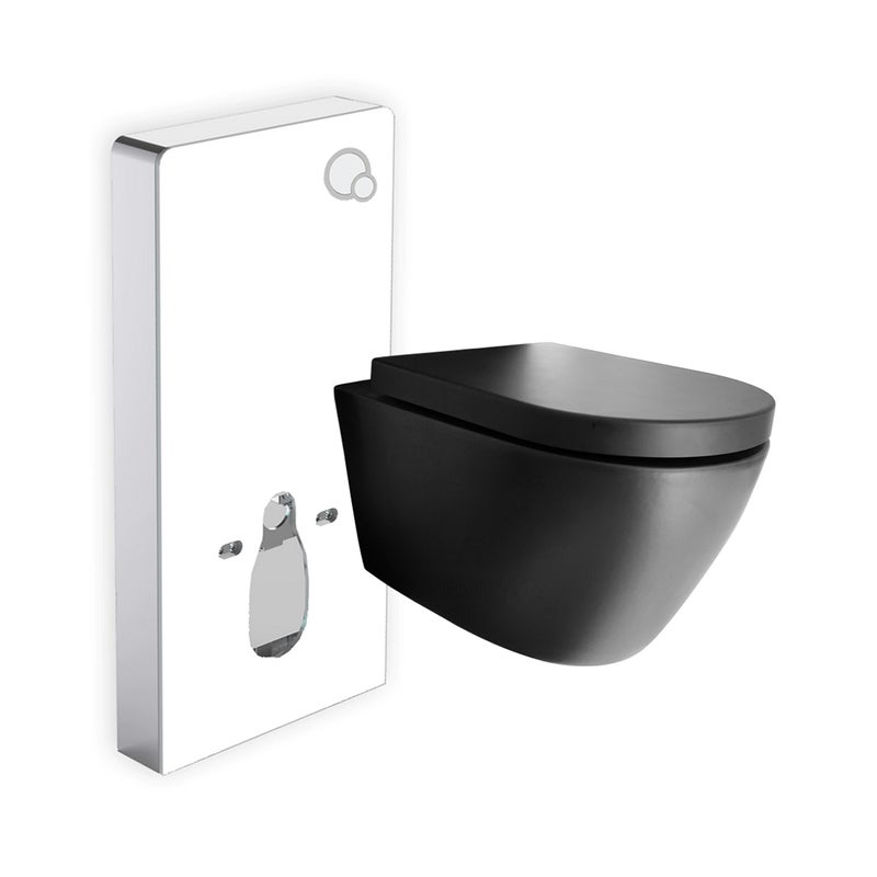 Bernstein Zestaw WC Miska WC + moduł sanitarny 805 + mata + deska Soft Close