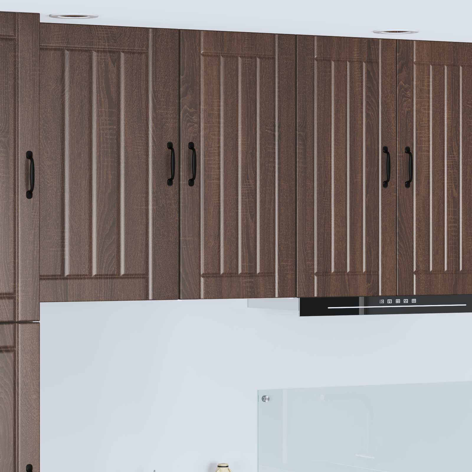 Meuble Haut De Cuisine - Armoire de cuisine Chêne brun 40 x 31 x 80 cm Bois d'ingénierie 7102fr - 2