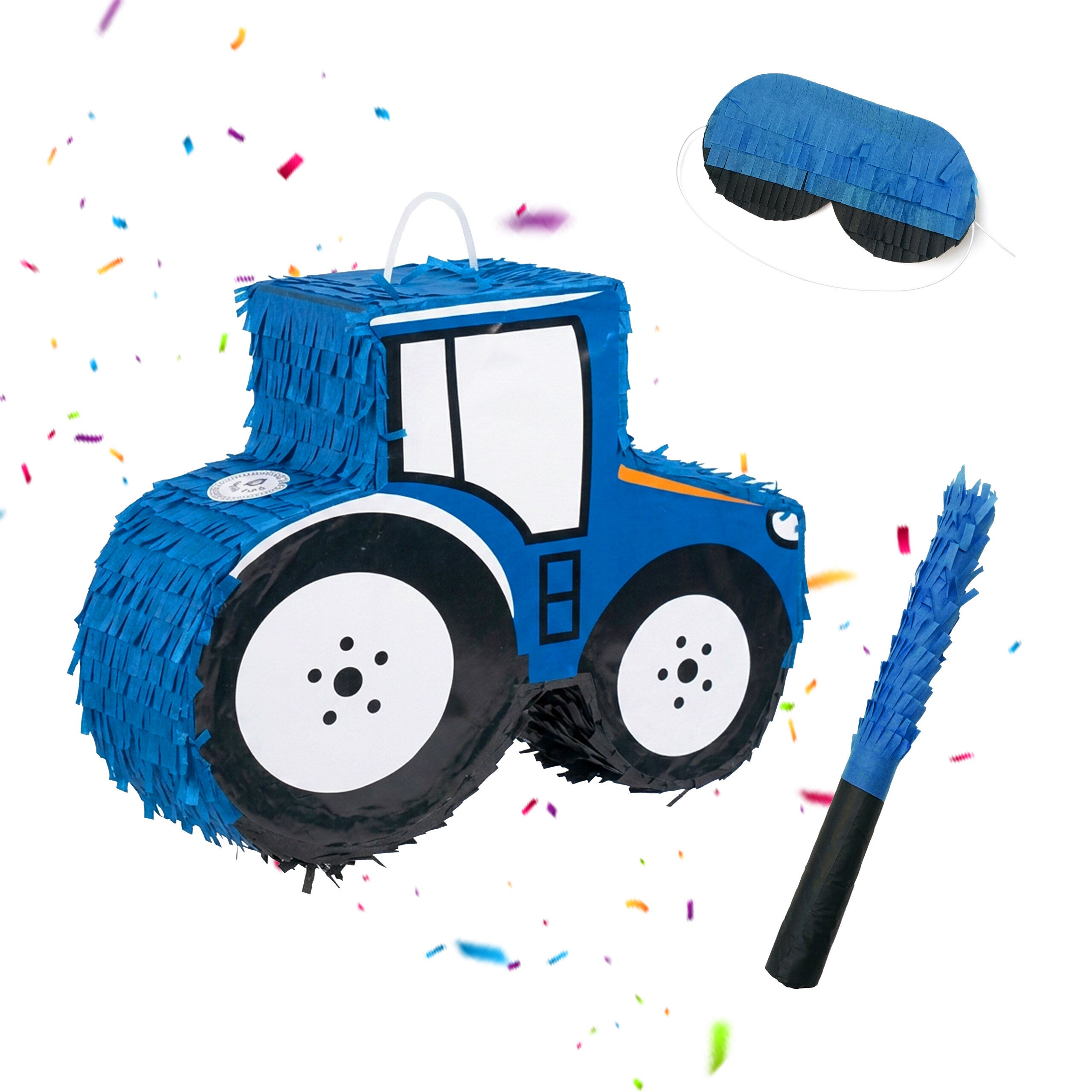 Set de piñata, 3 piezas, piñata de tractor para colgar, para niños y ...