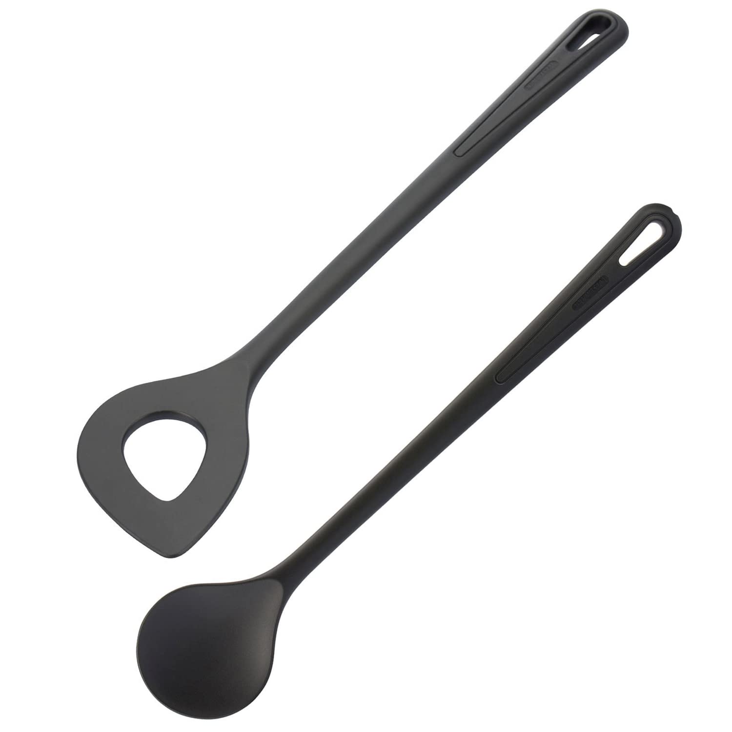 Westmark Set Utensili Da Cucina In Bambù 6 Pezzi – Cucchiaio, Spatola, Pinze E Contenitore, Anti Graffio Per Pentole