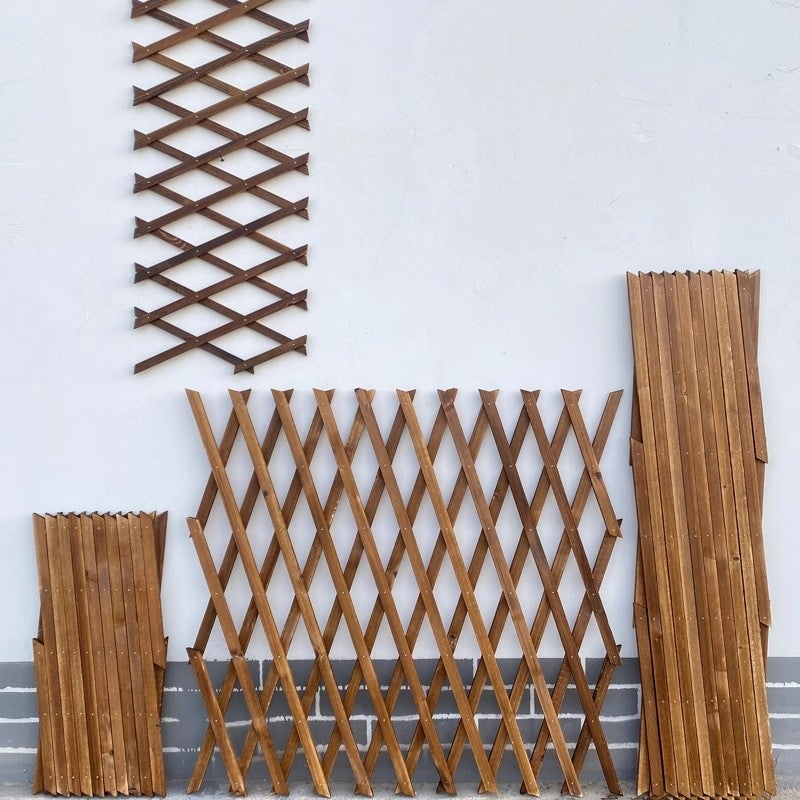 BEXTCOK Treillis de jardin extensible, panneaux de treillis, panneaux pour plantes grimpantes d'extérieur, pour usage extérieur (épaisseur 0,7 cm) - 9