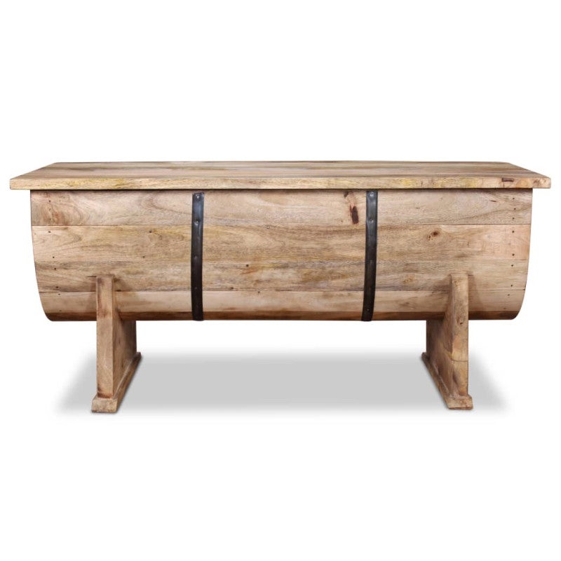 Table basse Bois de manguier massif 88x50x40 cm - 6